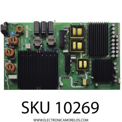 FUENTE DE PODER PARA TV TCL / NUMERO DE PARTE 30805-000107 / 40-P60XWH-PWA2LG / 11602-500235 / PW*20330239 / 20220122 / PANEL LVU980NDJL CD9W02 V1 / DISPLAY ST9751D01-2 VER.2.1 / MODELO 98R754	